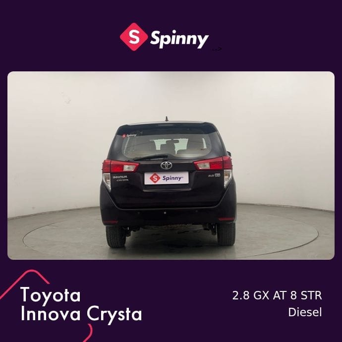 Used 2016 Toyota Innova Crysta Used 2016 Toyota Innova Crysta