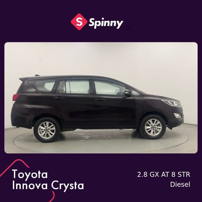 Used 2016 Toyota Innova Crysta Used 2016 Toyota Innova Crysta