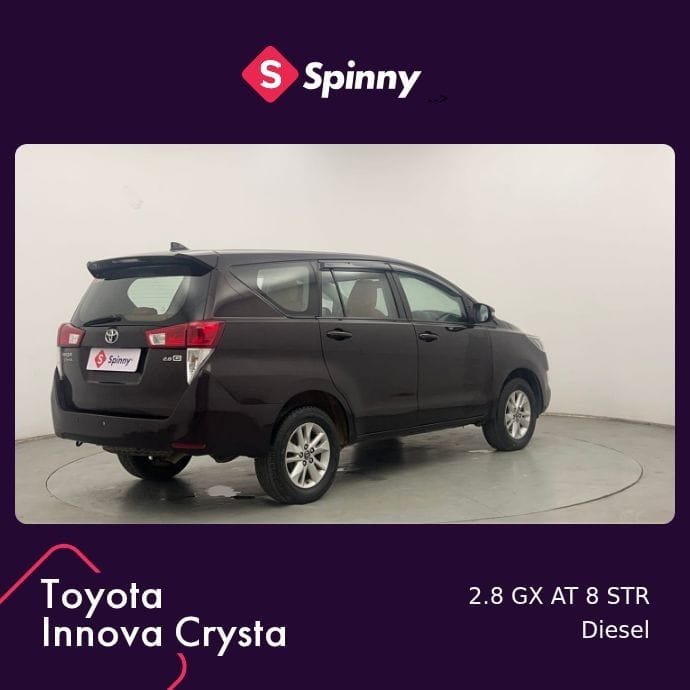 Used 2016 Toyota Innova Crysta Used 2016 Toyota Innova Crysta