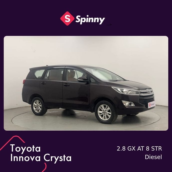 Used 2016 Toyota Innova Crysta Used 2016 Toyota Innova Crysta