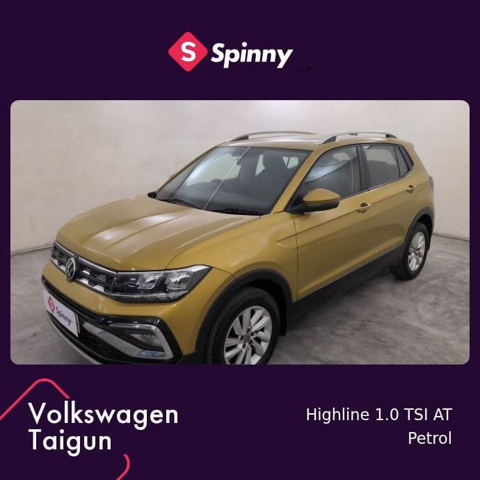 Used 2021 Volkswagen Taigun Used 2021 Volkswagen Taigun
