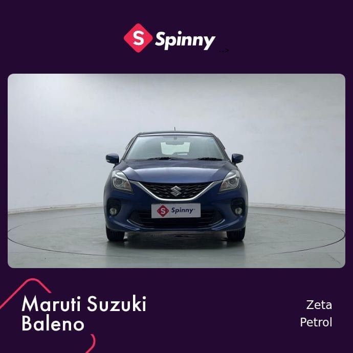 Used 2020 Maruti Suzuki Baleno Used 2020 Maruti Suzuki Baleno