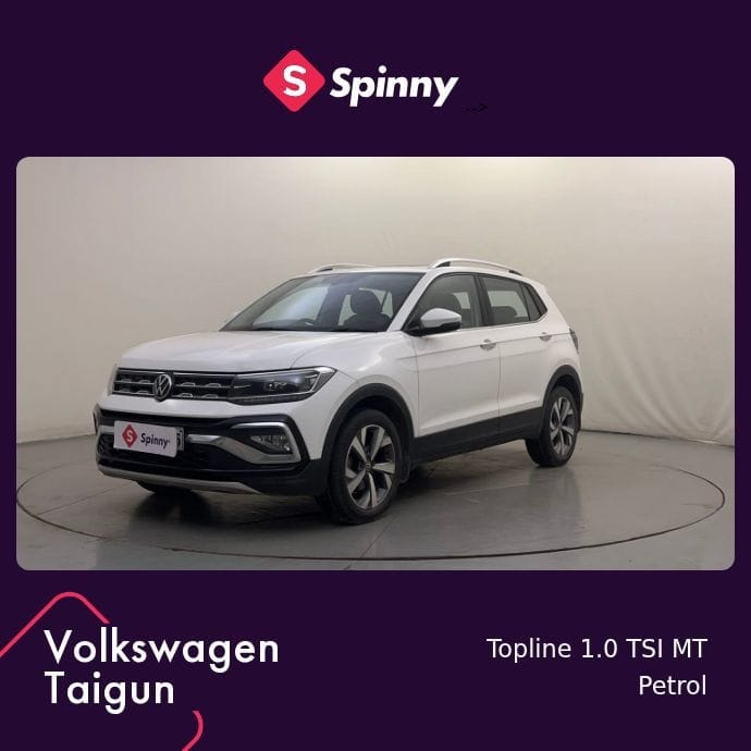 Used 2022 Volkswagen Taigun Used 2022 Volkswagen Taigun
