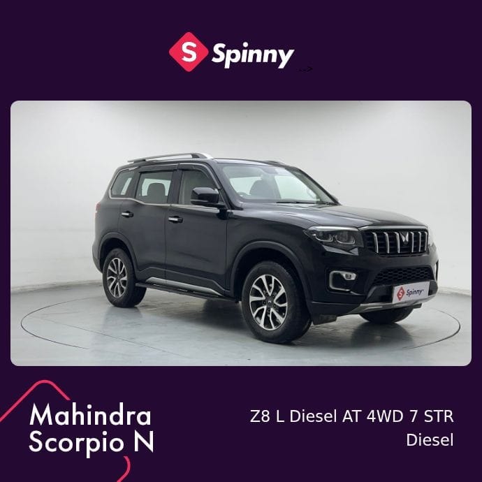 Used 2023 Mahindra Scorpio-N Used 2023 Mahindra Scorpio-N