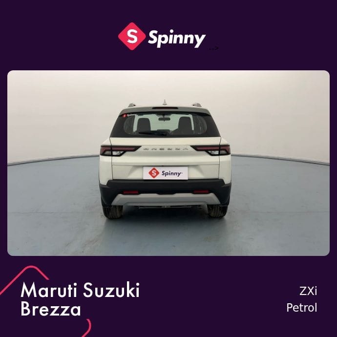 Used 2023 Maruti Suzuki Brezza Used 2023 Maruti Suzuki Brezza