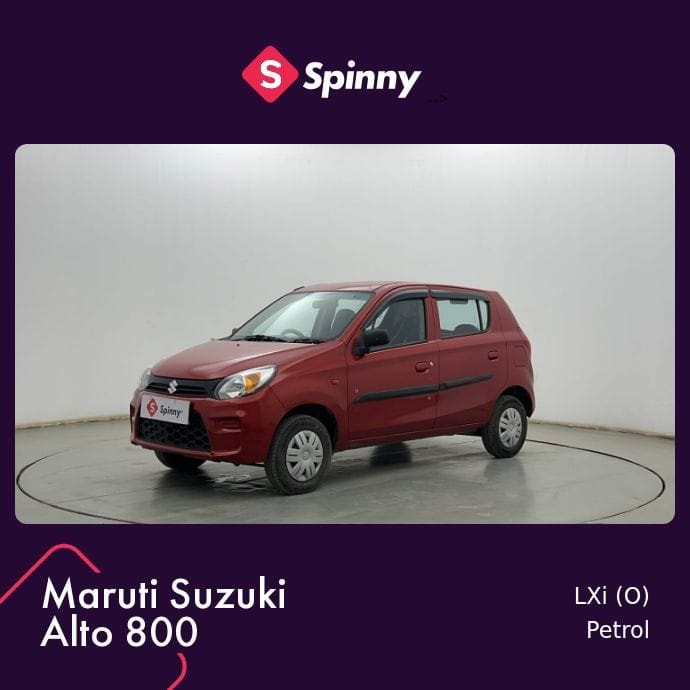 Used 2022 Maruti Suzuki Alto 800 Used 2022 Maruti Suzuki Alto 800