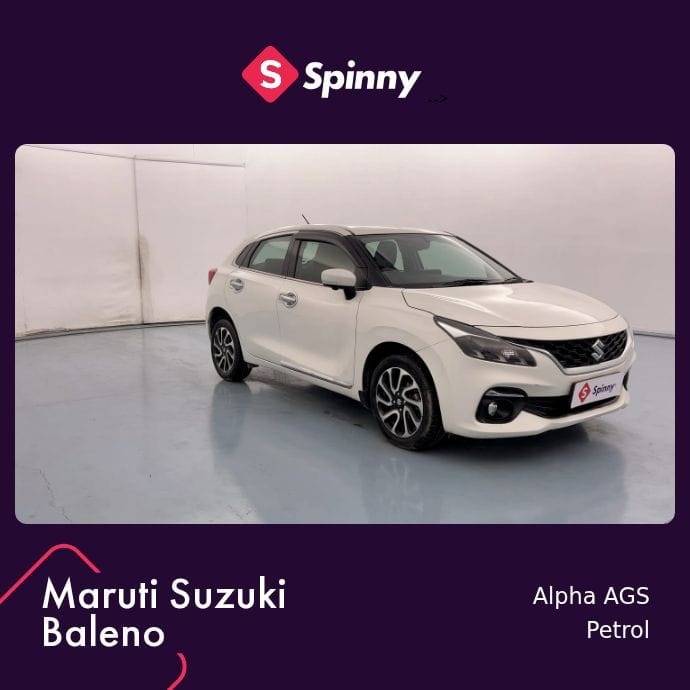 Used 2022 Maruti Suzuki Baleno Used 2022 Maruti Suzuki Baleno