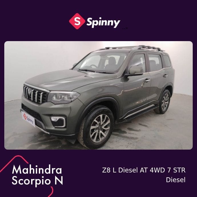 Used 2022 Mahindra Scorpio-N Used 2022 Mahindra Scorpio-N
