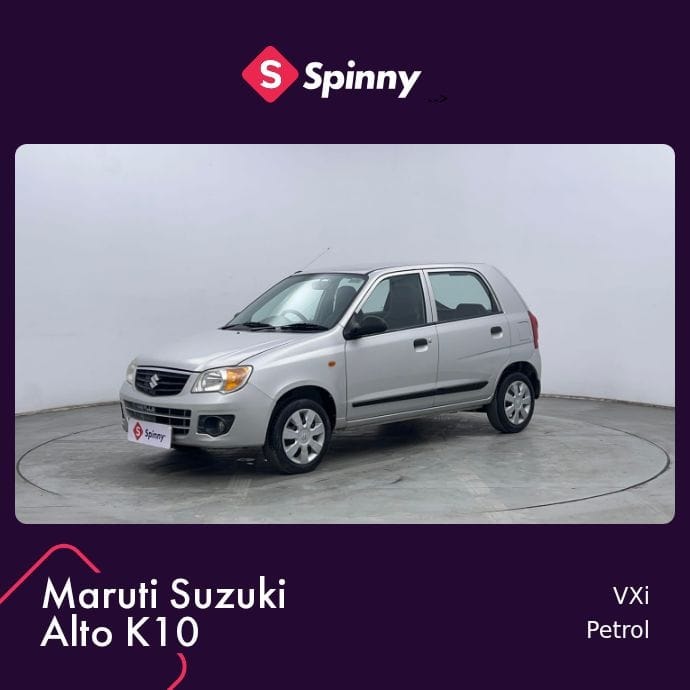 Used 2012 Maruti Suzuki Alto K10 Used 2012 Maruti Suzuki Alto K10