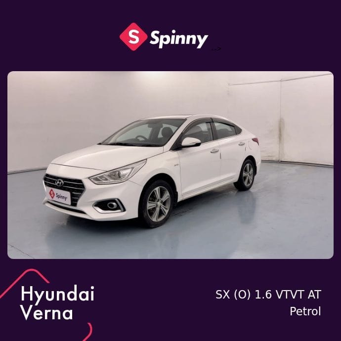 Used 2018 Hyundai Verna Used 2018 Hyundai Verna