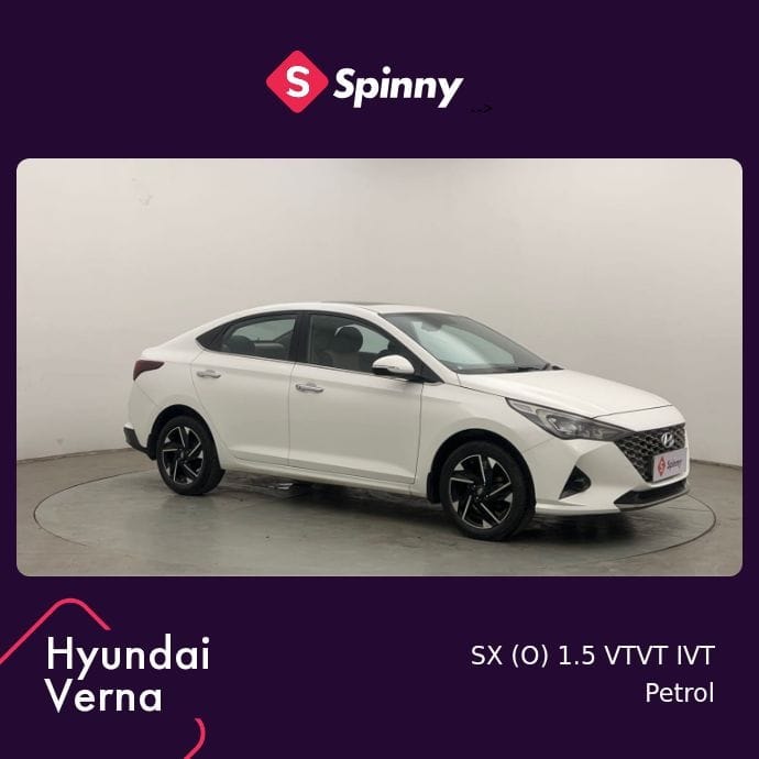 Used 2022 Hyundai Verna Used 2022 Hyundai Verna