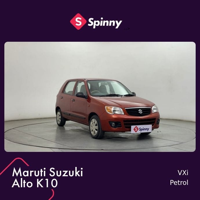 Used 2012 Maruti Suzuki Alto K10 Used 2012 Maruti Suzuki Alto K10
