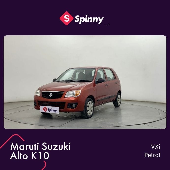Used 2012 Maruti Suzuki Alto K10 Used 2012 Maruti Suzuki Alto K10