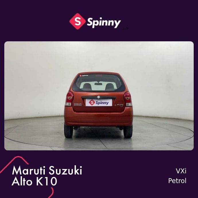 Used 2012 Maruti Suzuki Alto K10 Used 2012 Maruti Suzuki Alto K10