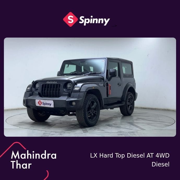 Used 2023 Mahindra Thar Used 2023 Mahindra Thar