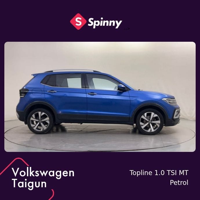 Used 2022 Volkswagen Taigun Used 2022 Volkswagen Taigun