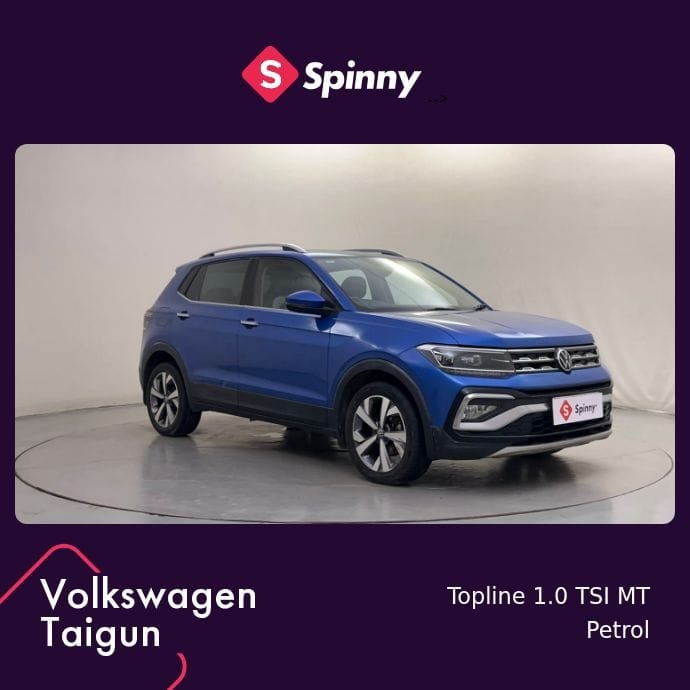 Used 2022 Volkswagen Taigun Used 2022 Volkswagen Taigun