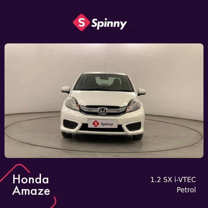 Used 2016 Honda Amaze Used 2016 Honda Amaze