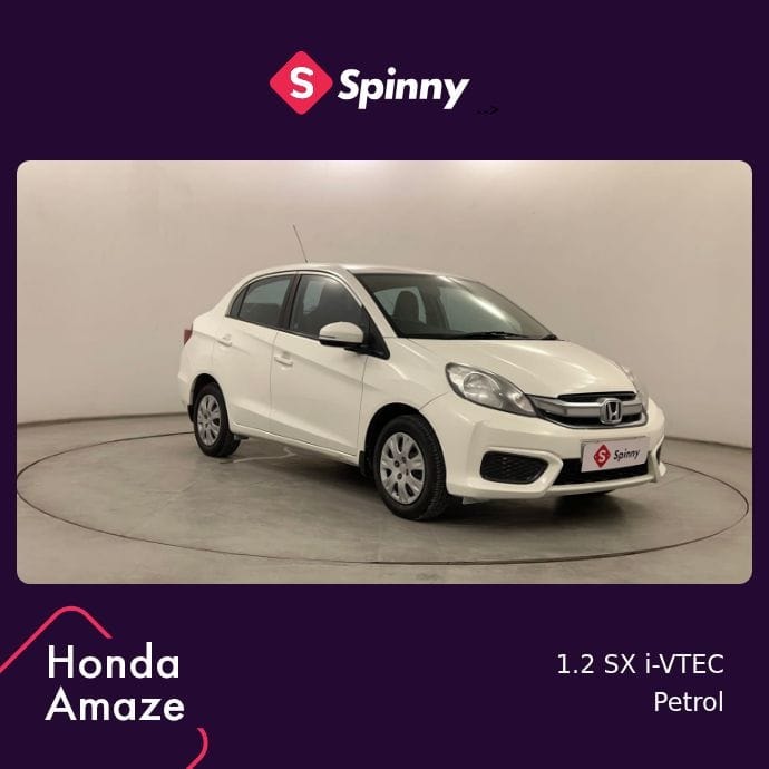 Used 2016 Honda Amaze Used 2016 Honda Amaze