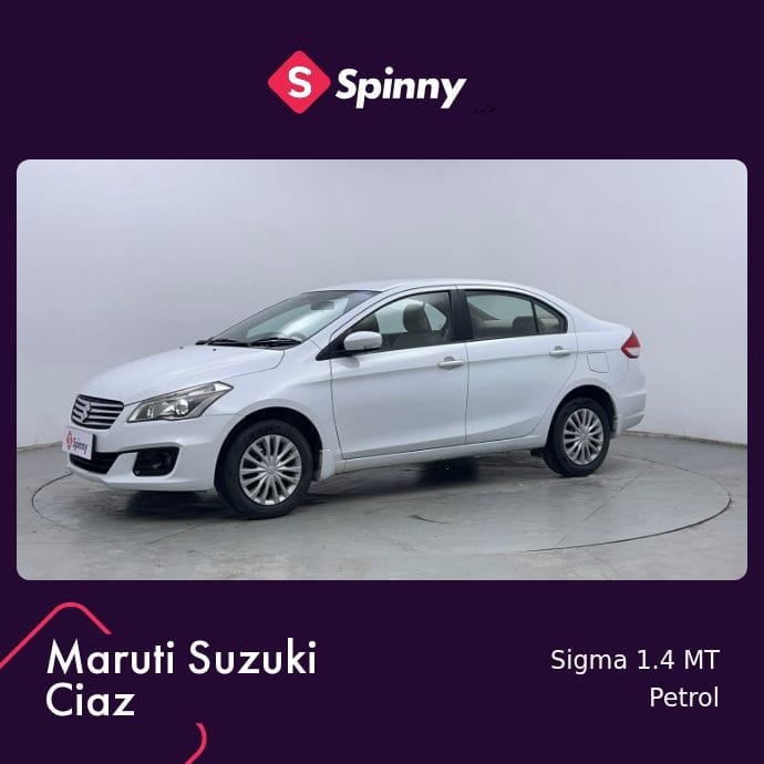 Used 2018 Maruti Suzuki Ciaz Used 2018 Maruti Suzuki Ciaz