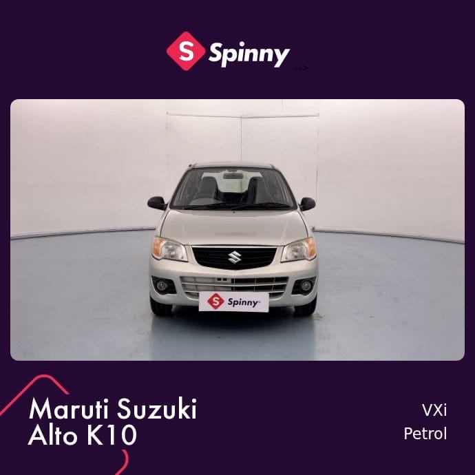 Used 2014 Maruti Suzuki Alto K10 Used 2014 Maruti Suzuki Alto K10
