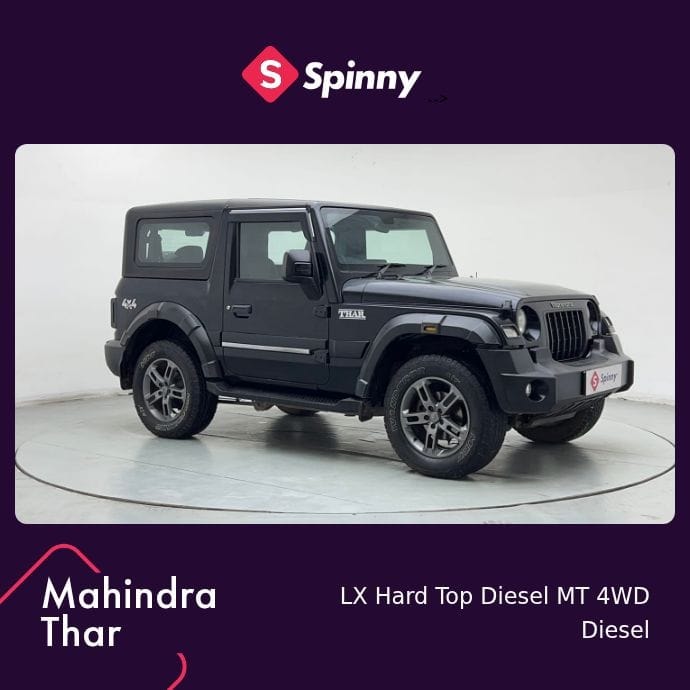 Used 2023 Mahindra Thar Used 2023 Mahindra Thar