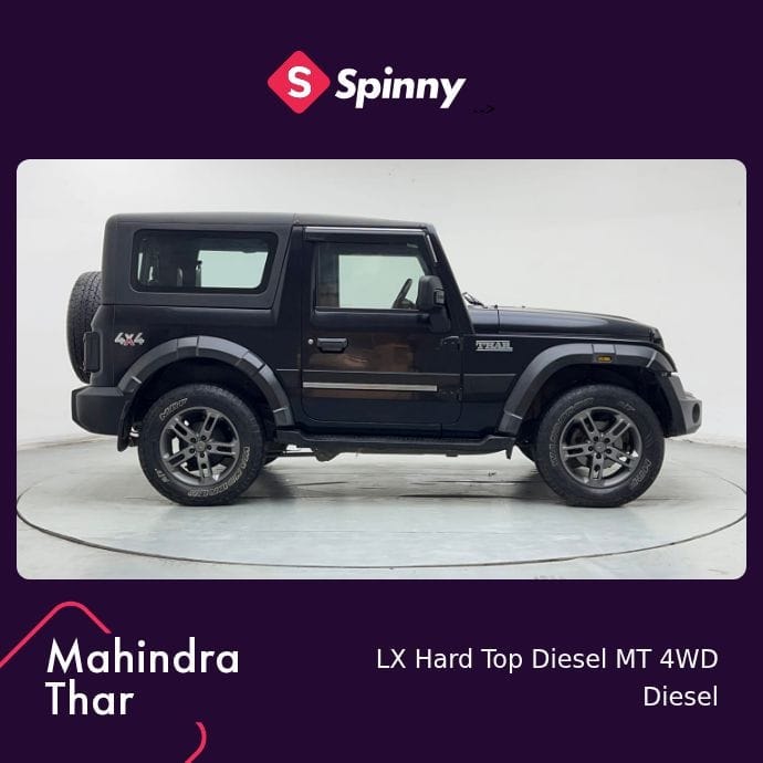 Used 2023 Mahindra Thar Used 2023 Mahindra Thar