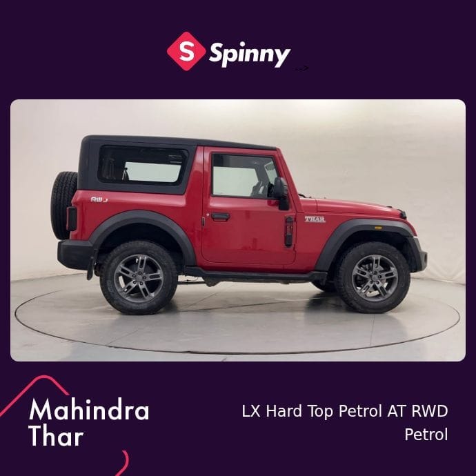 Used 2024 Mahindra Thar Used 2024 Mahindra Thar