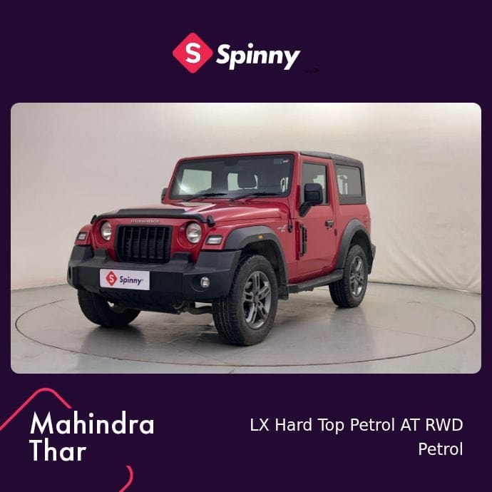 Used 2024 Mahindra Thar Used 2024 Mahindra Thar
