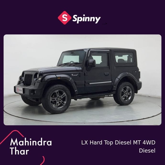 Used 2023 Mahindra Thar Used 2023 Mahindra Thar