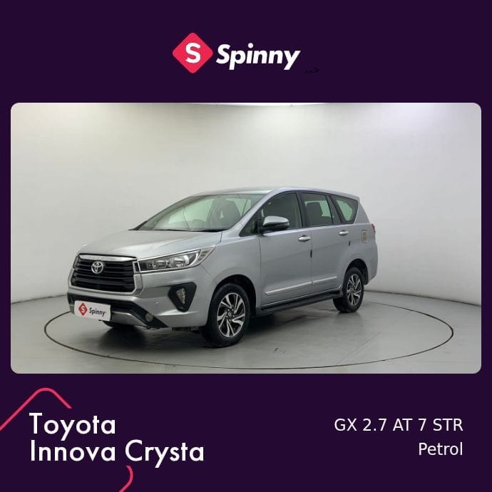 Used 2022 Toyota Innova Crysta Used 2022 Toyota Innova Crysta