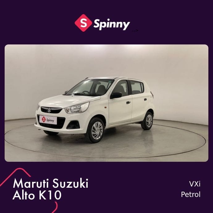 Used 2015 Maruti Suzuki Alto K10 Used 2015 Maruti Suzuki Alto K10