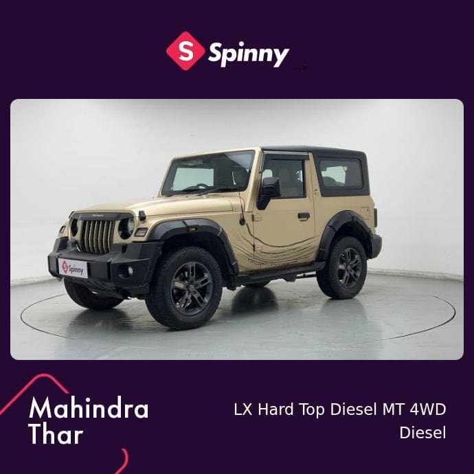 Used 2024 Mahindra Thar Used 2024 Mahindra Thar