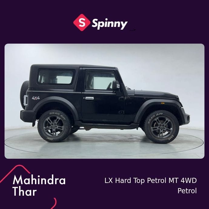 Used 2022 Mahindra Thar Used 2022 Mahindra Thar