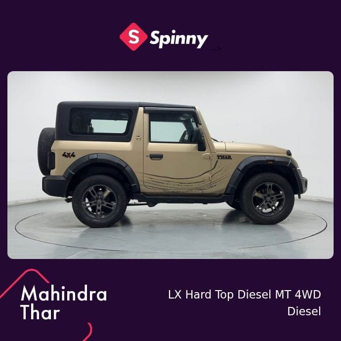 Used 2024 Mahindra Thar Used 2024 Mahindra Thar