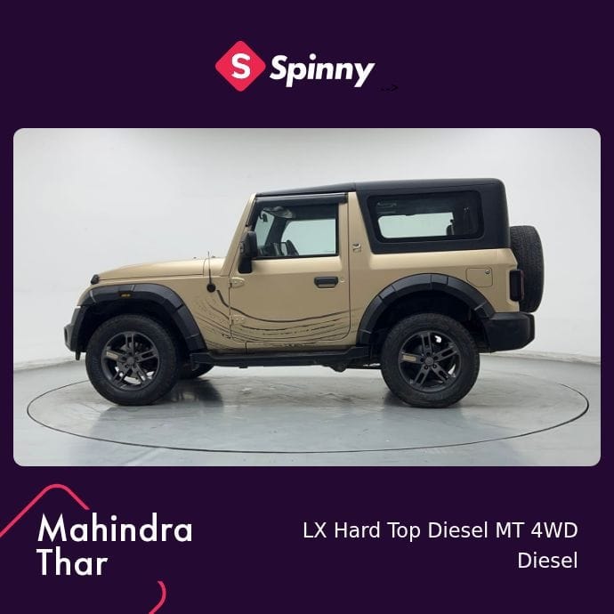 Used 2024 Mahindra Thar Used 2024 Mahindra Thar