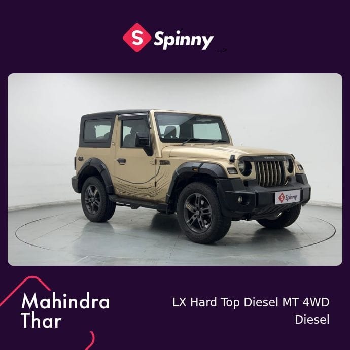 Used 2024 Mahindra Thar Used 2024 Mahindra Thar