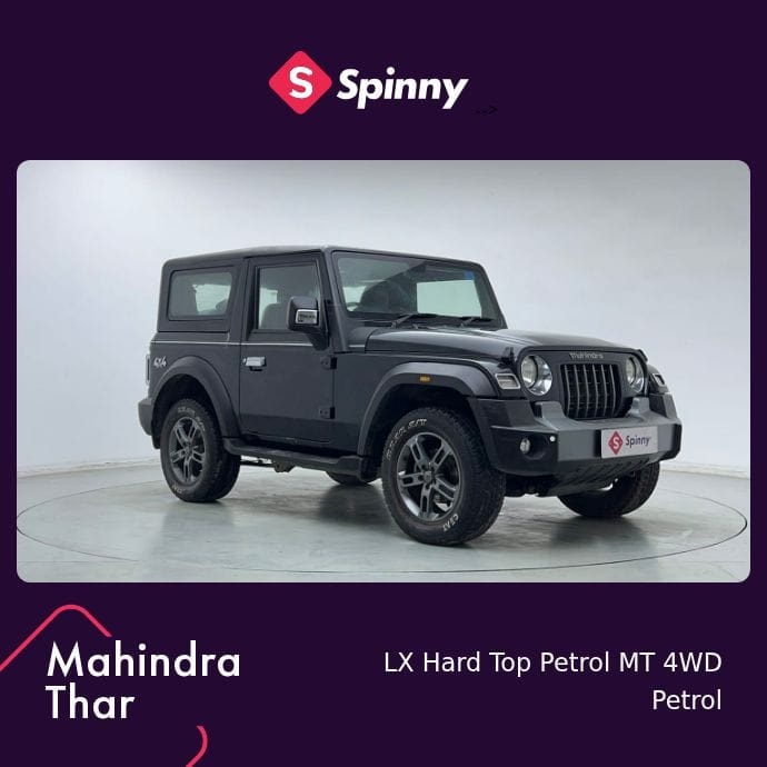 Used 2022 Mahindra Thar Used 2022 Mahindra Thar