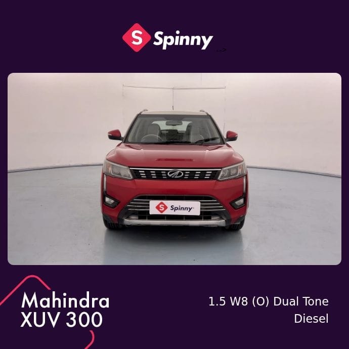 Used 2019 Mahindra XUV300 Used 2019 Mahindra XUV300