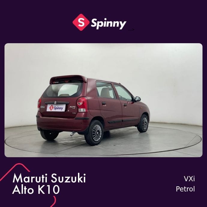 Used 2012 Maruti Suzuki Alto K10 Used 2012 Maruti Suzuki Alto K10
