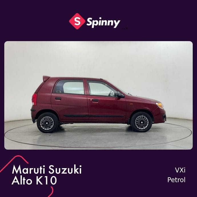 Used 2012 Maruti Suzuki Alto K10 Used 2012 Maruti Suzuki Alto K10