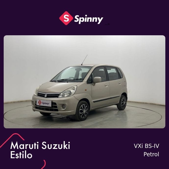 Used 2012 Maruti Suzuki Zen Estilo Used 2012 Maruti Suzuki Zen Estilo
