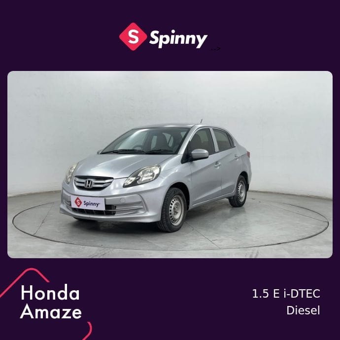 Used 2015 Honda Amaze Used 2015 Honda Amaze
