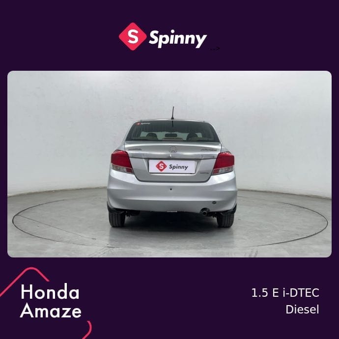 Used 2015 Honda Amaze Used 2015 Honda Amaze