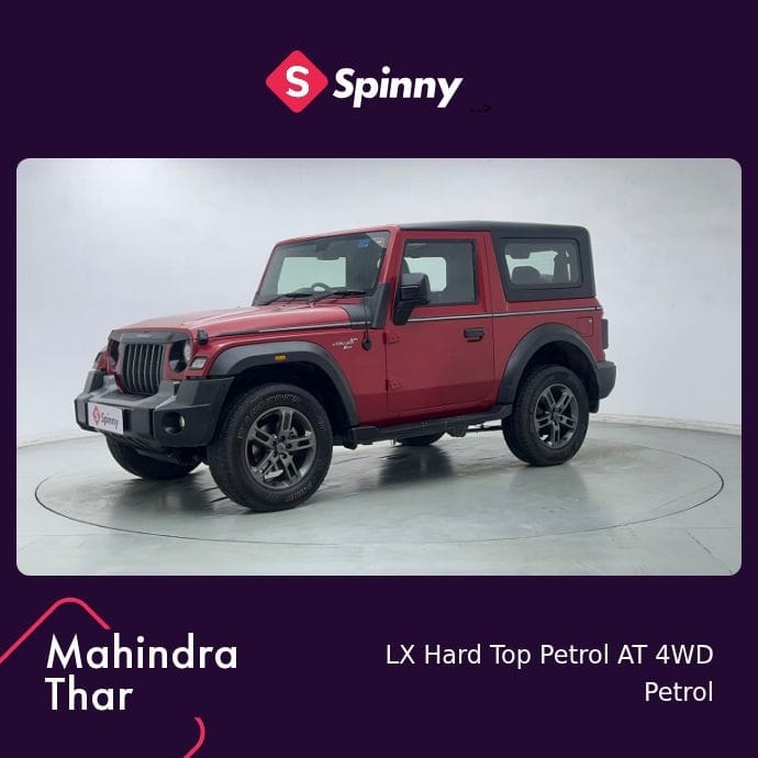 Used 2021 Mahindra Thar Used 2021 Mahindra Thar