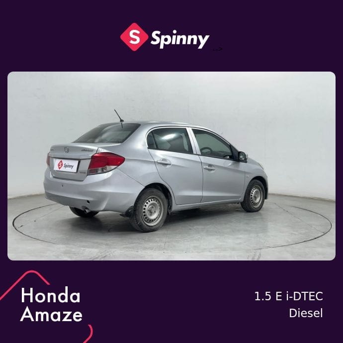 Used 2015 Honda Amaze Used 2015 Honda Amaze