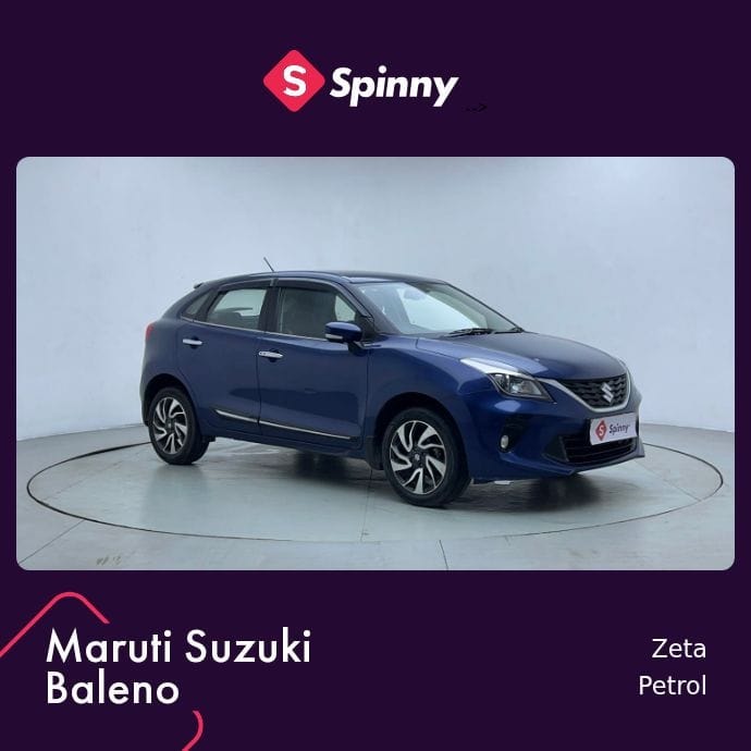 Used 2021 Maruti Suzuki Baleno Used 2021 Maruti Suzuki Baleno