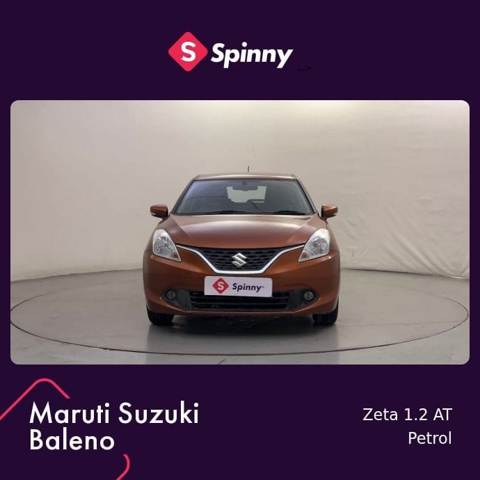 Used 2017 Maruti Suzuki Baleno Used 2017 Maruti Suzuki Baleno