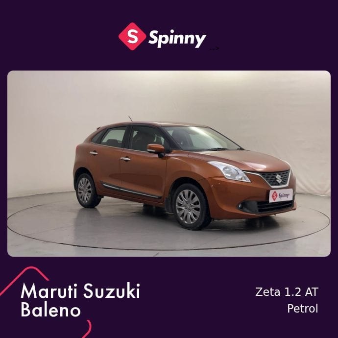 Used 2017 Maruti Suzuki Baleno Used 2017 Maruti Suzuki Baleno