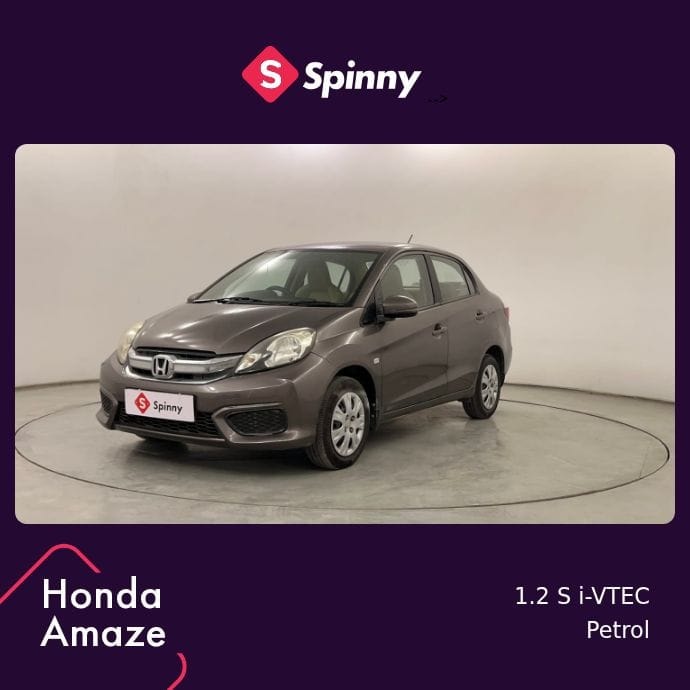 Used 2016 Honda Amaze Used 2016 Honda Amaze